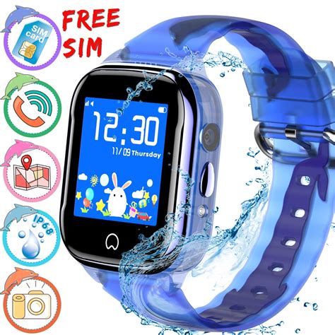 how much a sim card for kids smart watch|kids smart watch with tracking.